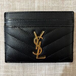Sold- Saint Laurent Card Holder
